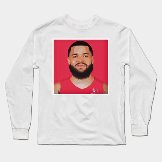 Fred Vanvleet Long Sleeve T-Shirt by Playful Creatives